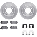Order DYNAMIC FRICTION COMPANY - 6312-21040 - Rear Disc Brake Kit For Your Vehicle