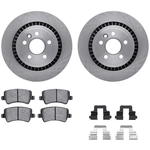 Order DYNAMIC FRICTION COMPANY - 6312-27068 - Rear Disc Brake Kit For Your Vehicle