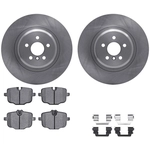Order DYNAMIC FRICTION COMPANY - 6312-31136 - Rear Disc Brake Kit For Your Vehicle