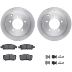 Order DYNAMIC FRICTION COMPANY - 6312-39031 - Rear Disc Brake Kit For Your Vehicle