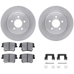 Order FRICTION COMPANY - 6312-39036 - Rear Disc Brake Kit For Your Vehicle