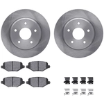Order DYNAMIC FRICTION COMPANY - 6312-40099 - Rear Disc Brake Kit For Your Vehicle