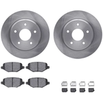 Order DYNAMIC FRICTION COMPANY - 6312-40100 - Rear Disc Brake Kit For Your Vehicle