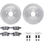Order DYNAMIC FRICTION COMPANY - 6312-42041 - Rear Disc Brake Kit For Your Vehicle