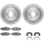 Order DYNAMIC FRICTION COMPANY - 6312-46049 - Rear Disc Brake Kit For Your Vehicle