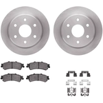 Order DYNAMIC FRICTION COMPANY - 6312-48043 - Rear Brake Kit For Your Vehicle