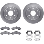 Order DYNAMIC FRICTION COMPANY - 6312-48044 - Rear Disc Brake Kit For Your Vehicle