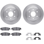 Order DYNAMIC FRICTION COMPANY - 6312-48063 - Rear Disc Brake Kit For Your Vehicle
