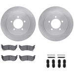 Order DYNAMIC FRICTION COMPANY - 6312-54151 - Rear Disc Brake Kit For Your Vehicle