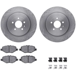 Order DYNAMIC FRICTION COMPANY - 6312-54216 - Rear Disc Brake Kit For Your Vehicle