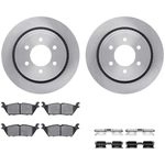 Order DYNAMIC FRICTION COMPANY - 6312-54229 - Rear Disc Brake Kit For Your Vehicle