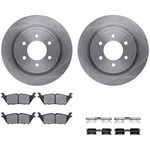 Order DYNAMIC FRICTION COMPANY - 6312-54230 - Rear Disc Brake Kit For Your Vehicle