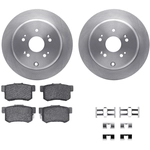 Order DYNAMIC FRICTION COMPANY - 6312-59041 - Rear Disc Brake Kit For Your Vehicle