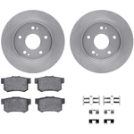 Order DYNAMIC FRICTION COMPANY - 6312-59044 - Rear Disc Brake Kit For Your Vehicle
