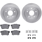 Order DYNAMIC FRICTION COMPANY - 6312-59046 - Rear Disc Brake Kit For Your Vehicle