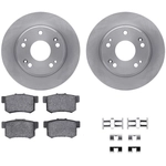 Order DYNAMIC FRICTION COMPANY - 6312-59047 - Rear Disc Brake Kit For Your Vehicle