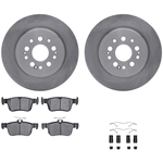 Order DYNAMIC FRICTION COMPANY - 6312-59110 - Rear Disc Brake Kit For Your Vehicle