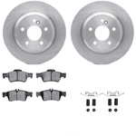 Order DYNAMIC FRICTION COMPANY - 6312-63115 - Rear Disc Brake Kit For Your Vehicle