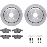 Order DYNAMIC FRICTION COMPANY - 6312-63127 - Rear Disc Brake Kit For Your Vehicle