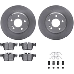 Order DYNAMIC FRICTION COMPANY - 6312-63187 - Rear Disc Brake Kit For Your Vehicle