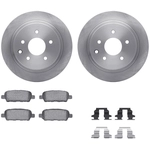 Order DYNAMIC FRICTION COMPANY - 6312-67098 - Rear Disc Brake Kit For Your Vehicle