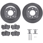 Order DYNAMIC FRICTION COMPANY - 6312-74077 - Rear Disc Brake Kit For Your Vehicle