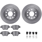 Order DYNAMIC FRICTION COMPANY - 6312-74090 - Rear Disc Brake Kit For Your Vehicle