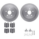 Order DYNAMIC FRICTION COMPANY - 6312-75012 - Rear Disc Brake Kit For Your Vehicle