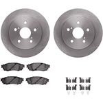 Order DYNAMIC FRICTION COMPANY - 6312-75037 - Disc Brake Kit For Your Vehicle