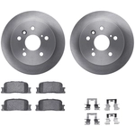 Order DYNAMIC FRICTION COMPANY - 6312-76132 - Rear Disc Brake Kit For Your Vehicle