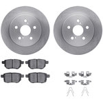 Order DYNAMIC FRICTION COMPANY - 6312-76171 - Rear Disc Brake Kit For Your Vehicle
