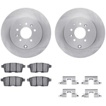Order DYNAMIC FRICTION COMPANY - 6312-80070 - Rear Disc Brake Kit For Your Vehicle