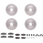 Order DYNAMIC FRICTION COMPANY - 6314-54089 - Disc Brake Kit For Your Vehicle