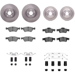 Order DYNAMIC FRICTION COMPANY - 6314-63125 - Rotor & Brake Pad Kit For Your Vehicle