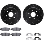 Order DYNAMIC FRICTION COMPANY - 8312-48063 - Rear Disc Brake Kit For Your Vehicle