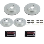 Order POWER STOP - CRK8362 - Evolution Genuine Geomet Fully Coated Rotors For Your Vehicle