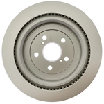 Order ACDELCO - 18A82051AC - Silver Coated Disc Brake Rotors For Your Vehicle