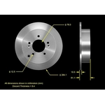 Order BENDIX GLOBAL - PRT5534 - Disc Brake Rotor For Your Vehicle
