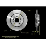 Order BENDIX GLOBAL - PRT5553 - Disc Brake Rotor For Your Vehicle