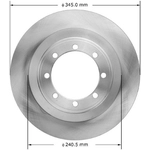 Order BENDIX GLOBAL - PRT5914 - Disc Brake Rotor For Your Vehicle