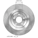 Order BENDIX GLOBAL - PRT5985  - Brake Rotor For Your Vehicle