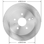 Order BENDIX GLOBAL - PRT5996 - Disc Brake Rotor For Your Vehicle