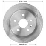 Order BENDIX GLOBAL - PRT6034 - Disc Brake Rotor For Your Vehicle