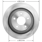 Order BENDIX GLOBAL - PRT6052 - Disc Brake Rotor For Your Vehicle