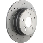 Order Rear Disc Brake Rotor by BREMBO - 08.5178.3X (1 Qty) For Your Vehicle
