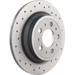 Order Rear Disc Brake Rotor by BREMBO - 08.7765.1X (1 Qty) For Your Vehicle