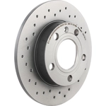 Order Rear Disc Brake Rotor by BREMBO - 08.9136.1X (1 Qty) For Your Vehicle