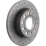 Order Rear Disc Brake Rotor by BREMBO - 08.9502.1X (1 Qty) For Your Vehicle