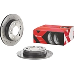 Order Rear Disc Brake Rotor by BREMBO - 08.C172.2X (1 Qty) For Your Vehicle