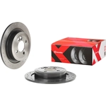 Order Rear Disc Brake Rotor by BREMBO - 08.C307.1X (1 Qty) For Your Vehicle